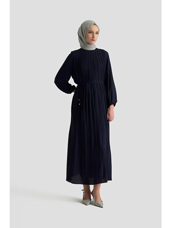 ARMİNE Elbise Ortd9435-1 Lacivert