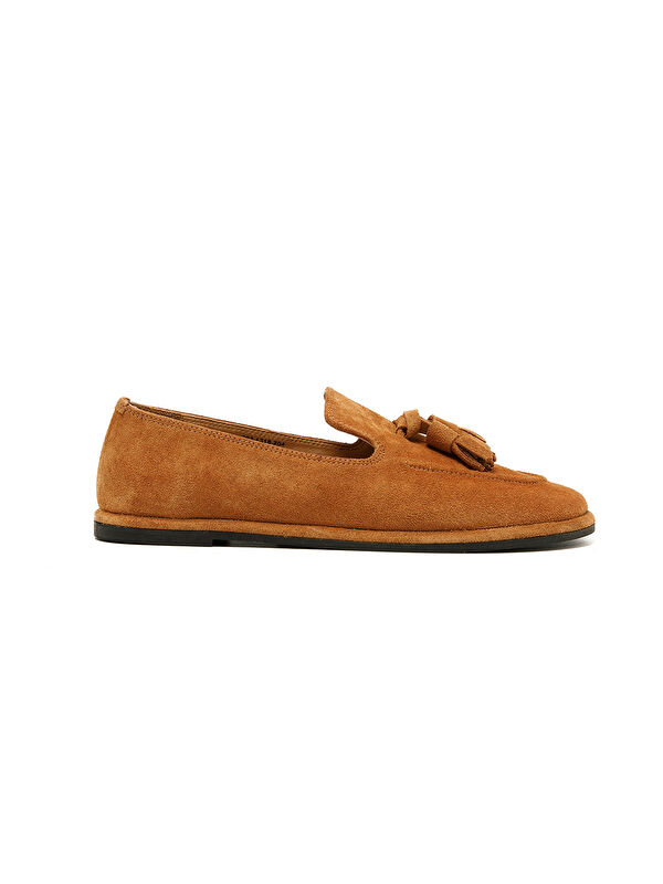 John May Kadın Oxford ( Klasik) RC-25Y-093-R1316 Taba Süet