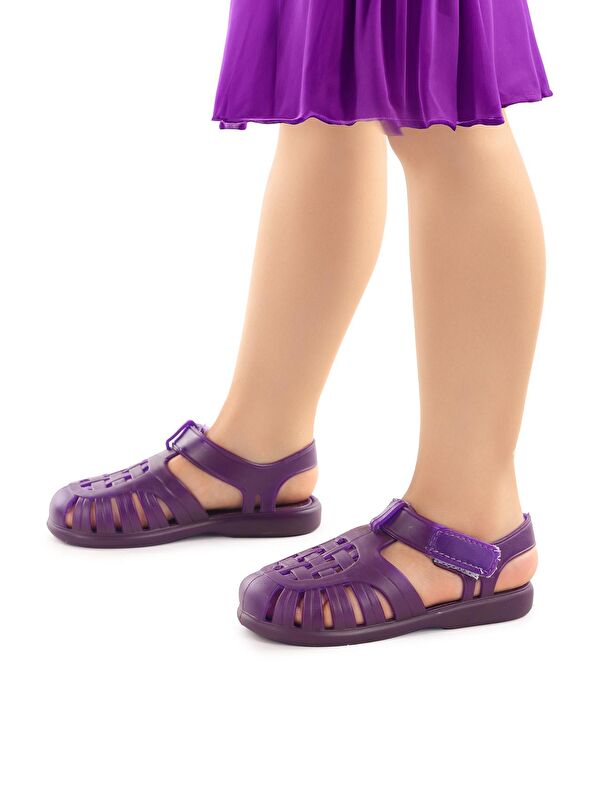 Fina Günlük Deniz Havuz Plaj Kız Çocuk Sandalet Ayakkabı - Görsel 3