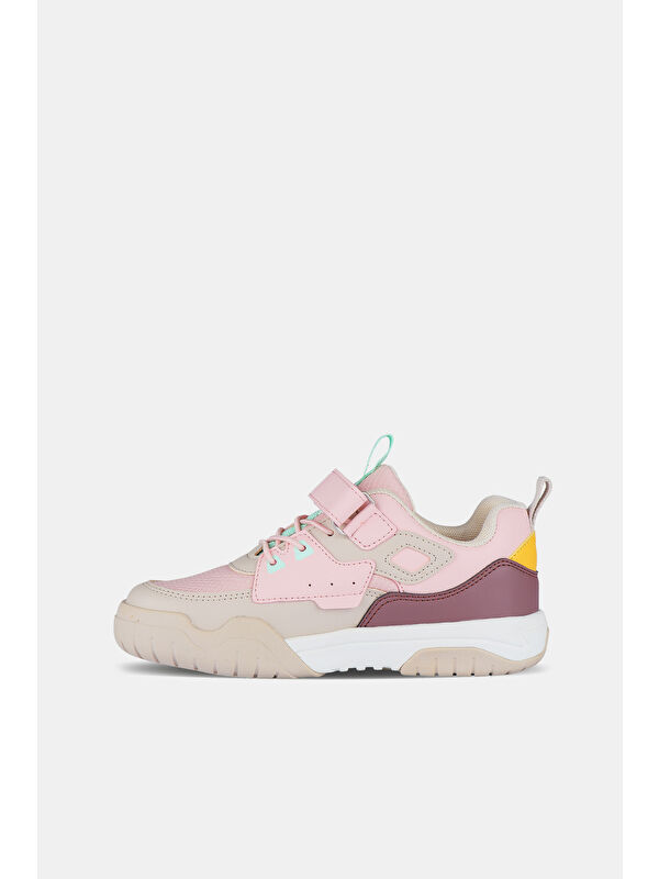 Orio Hafif Kız Çocuk Pudra Spor Ayakkabı - Görsel 3