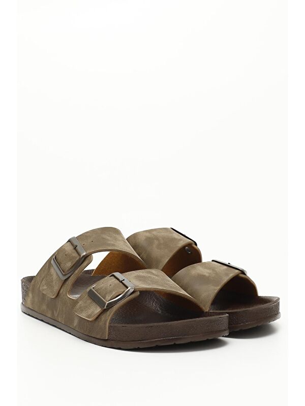 VİZON Tokalı Kadın Günlük Terlik 34048 - Görsel 3