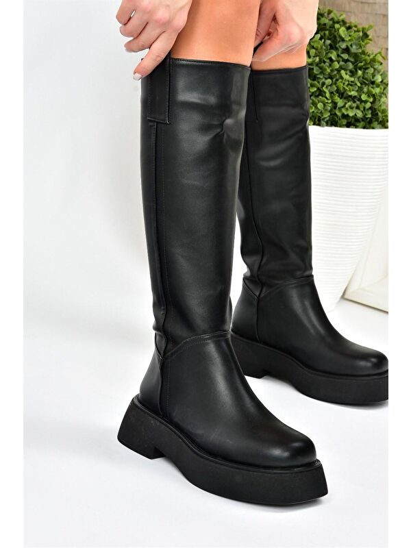 L6101304 Siyah Kadın Çizme - Görsel 3