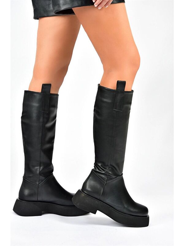 L6101304 Siyah Kadın Çizme - Görsel 5