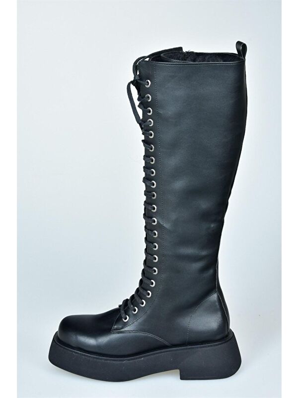 L6101309 Siyah Kadın Çizme - Görsel 5