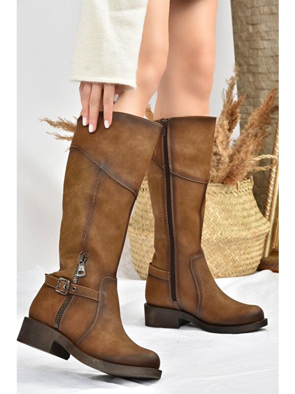 C674270109 Vizon Kadın Çizme - Görsel 3