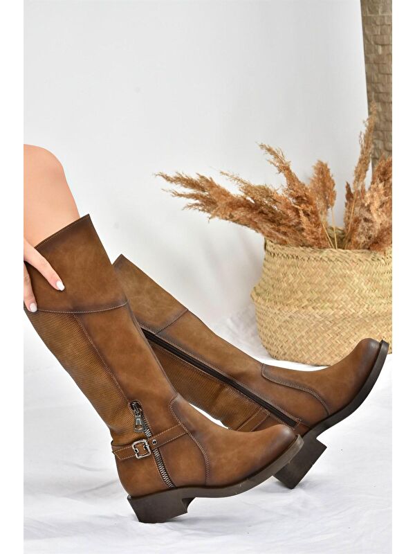 C674270109 Vizon Kadın Çizme - Görsel 4