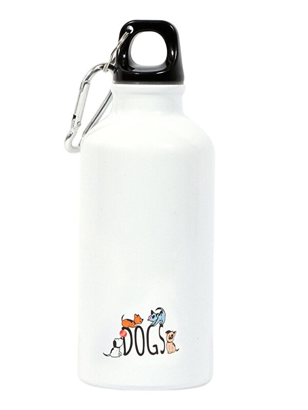 Biggdesign Dogs Karabinerli Alüminyum Matara 400 ml