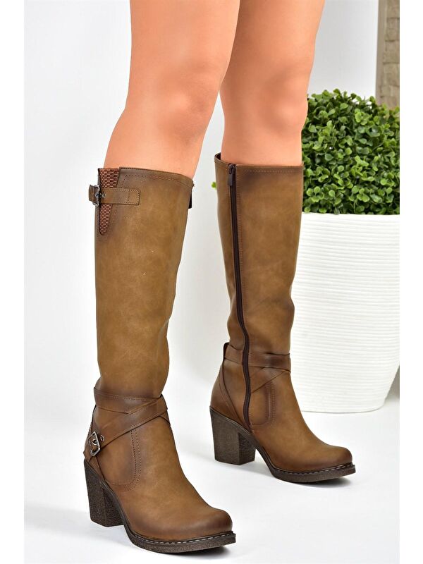 C674250109 Vizon Kadın Çizme - Görsel 4