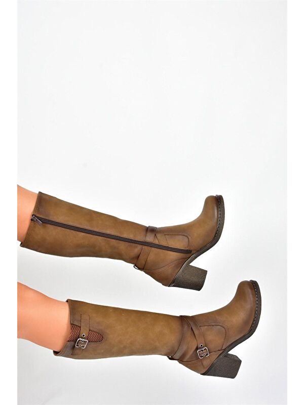 C674250109 Vizon Kadın Çizme - Görsel 6