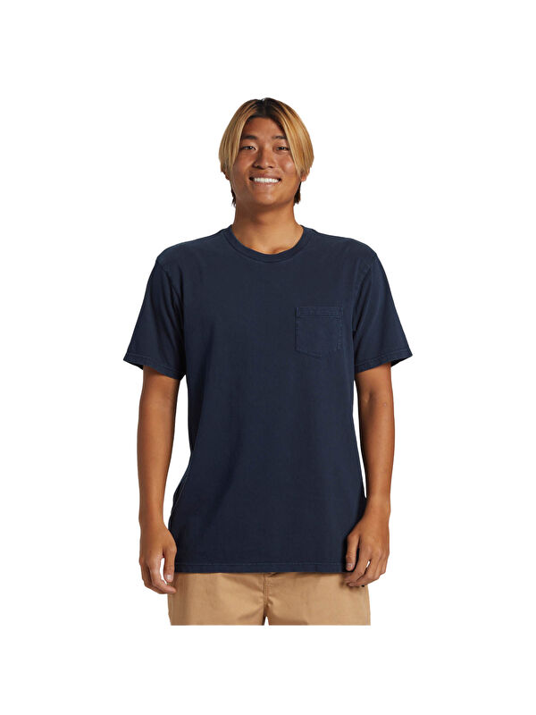 Quiksilver Salt Water Pkt Swp Erkek Mavi Tişört