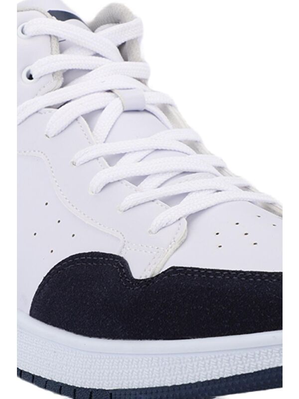 PACE Erkek Sneaker Ayakkabı Beyaz / Lacivert - Görsel 5