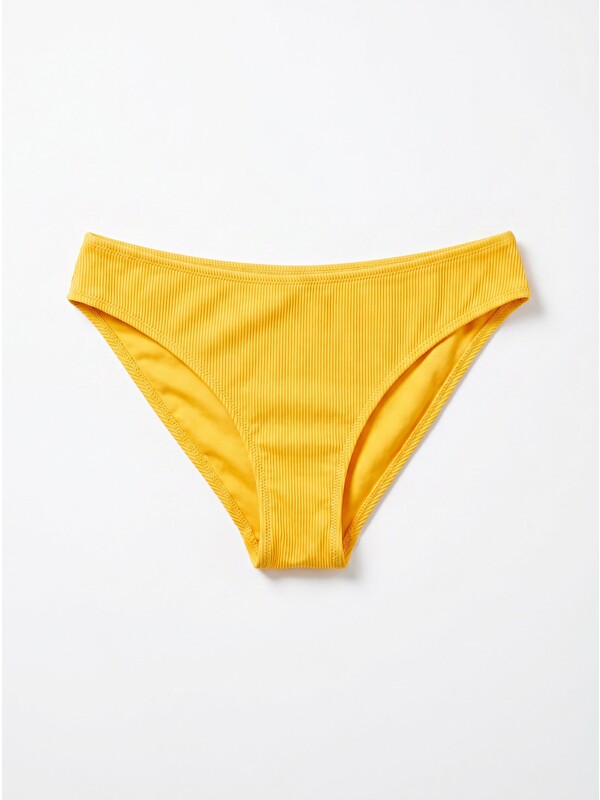 LOYA Sarı Reps Basic Tek Alt Bikini
