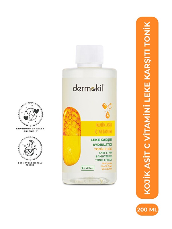 Dermokil Kojik Asit C Vitamini Leke Karşıtı Tonik 200 ml