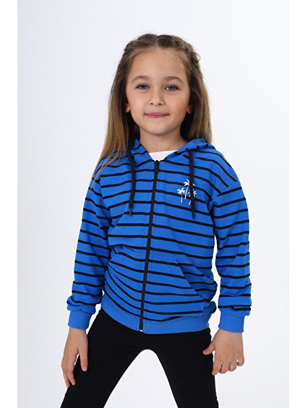 Toontoykids Kız Çocuk Baskılı Hırka