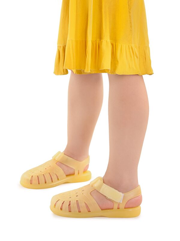 Fina Günlük Deniz Havuz Plaj Kız Çocuk Sandalet Ayakkabı - Görsel 3