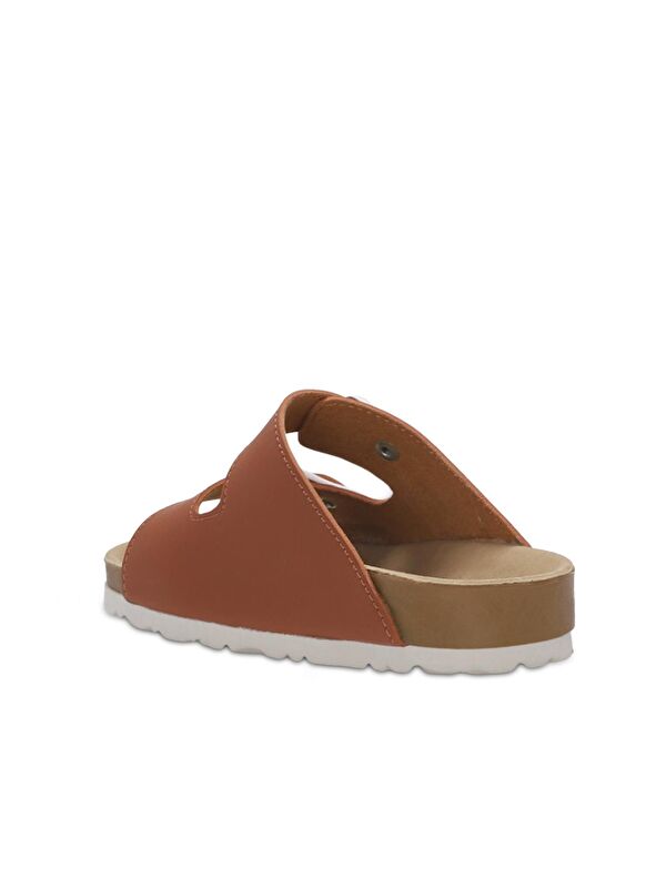 KREKA Unisex Çocuk Terlik Taba - Görsel 4