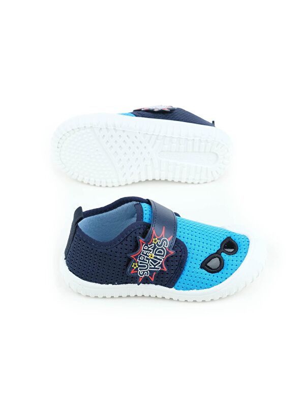 Yazlık Keten Erkek Çocuk Ayarlanabilir Ayakkabı - Görsel 6