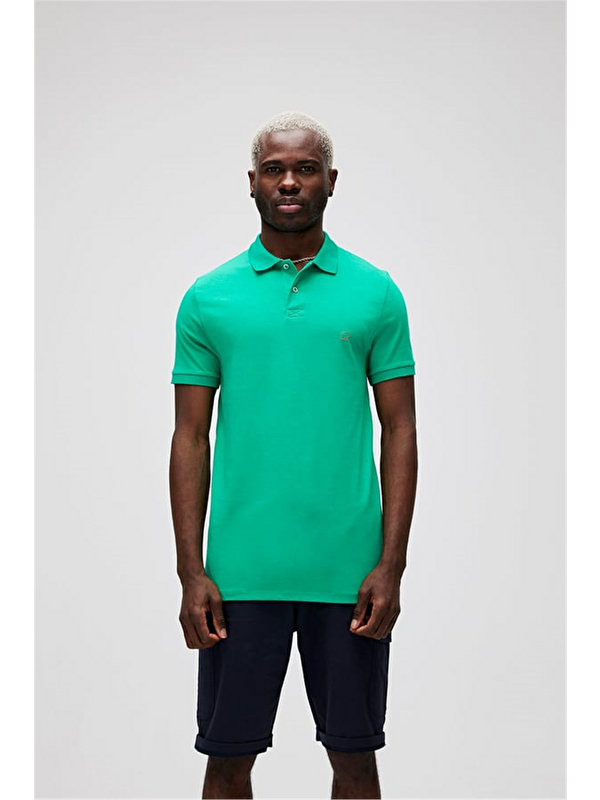 Bad Bear Rixon Yeşil Polo Yaka Erkek Tişört