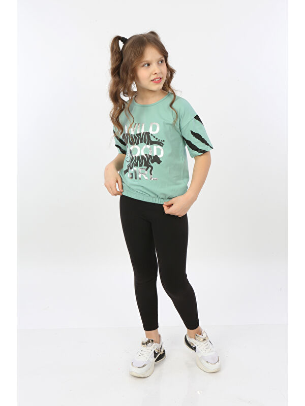 Toontoykids Kız Çocuk Wild Wood Girl Baskılı Tişört