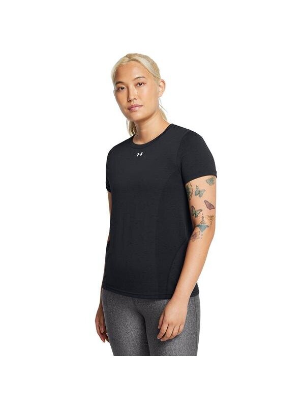 Under Armour Vanish Seamless Loose Kadın Siyah Yuvarlak Yaka Tişört