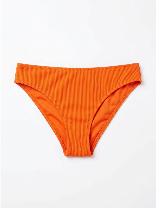 LOYA Turuncu Reps Basic Tek Alt Bikini