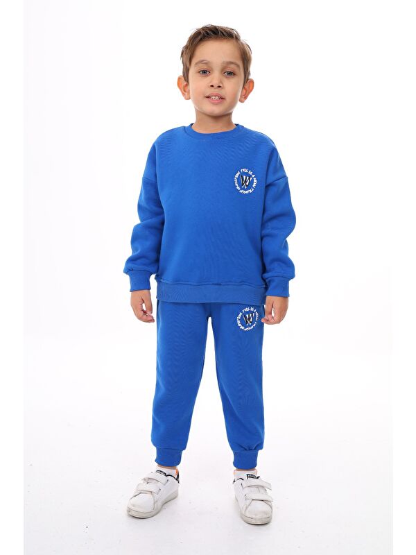 Toontoykids Erkek Çocuk Nakışlı Eşofman Takım