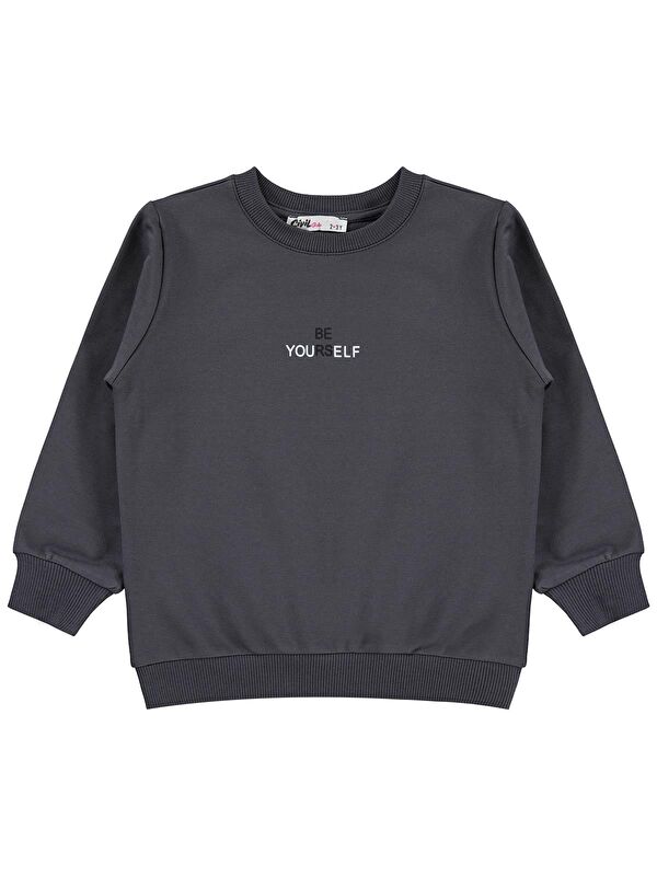Civil Girls 2-5 Yaş Sweatshirt - Gri