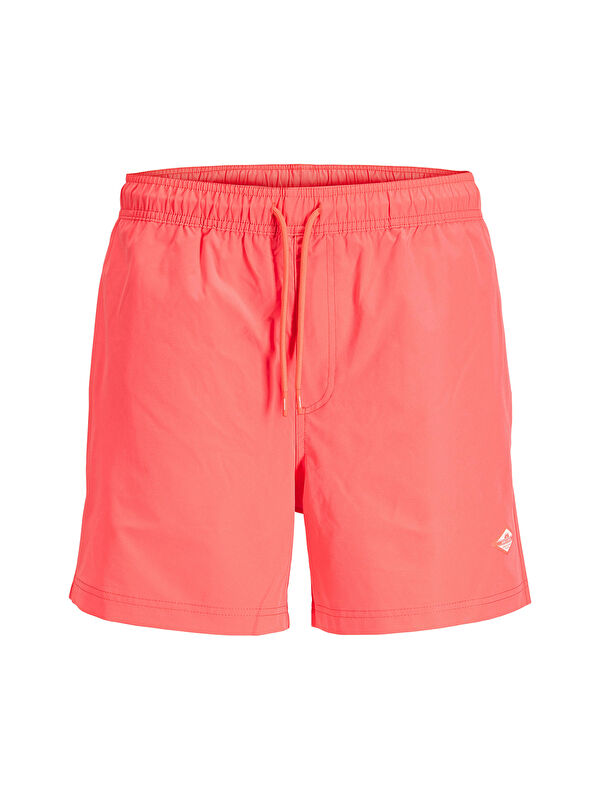 Jack & Jones Maui Tropic Solid Regular Erkek Pembe Mayo