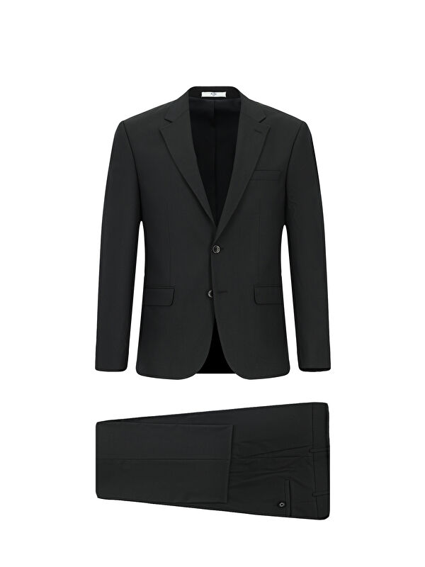 Kiğılı 7 Drop Slim Fit Dar Kesim Yünlü Takım Elbise