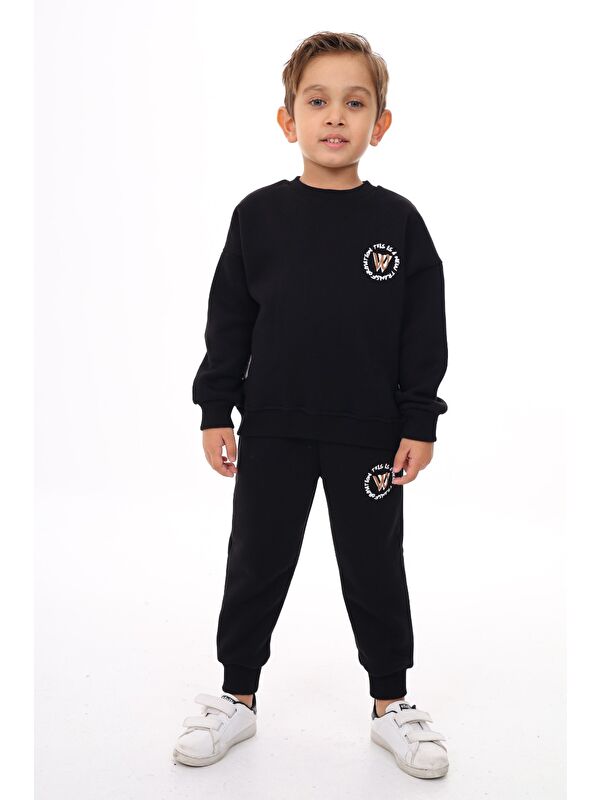 Toontoykids Erkek Çocuk Nakışlı Eşofman Takım