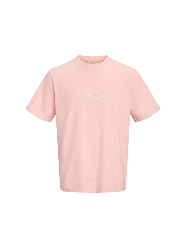 Jack & Jones Cassis Minimal Erkek Pembe Tişört