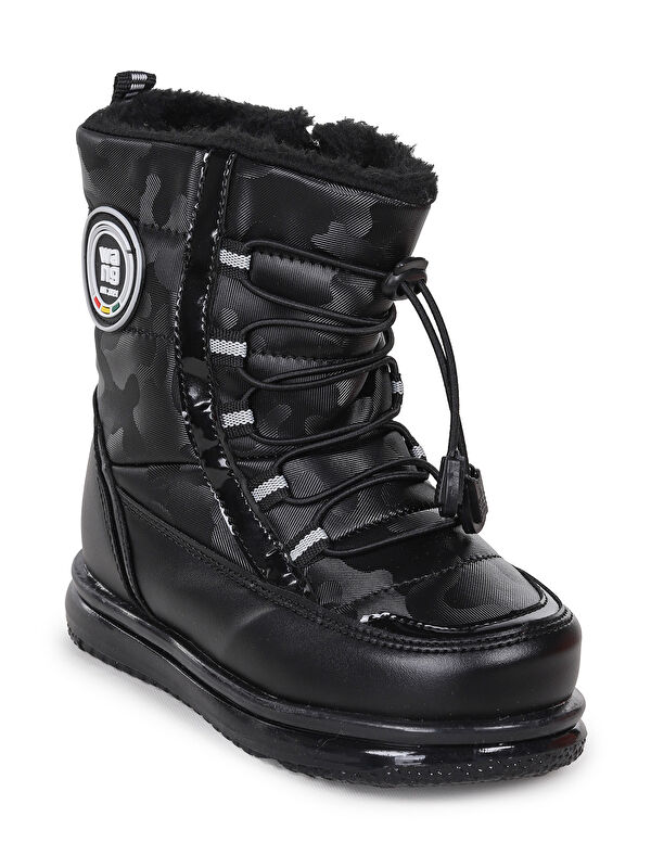 Cern Fermuarlı Kız Çocuk Bot Ayakkabı - Görsel 5