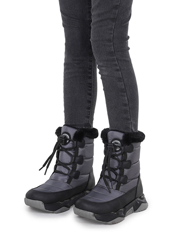 Alison Bağcıklı Erkek Çocuk Kar Botu - Görsel 3