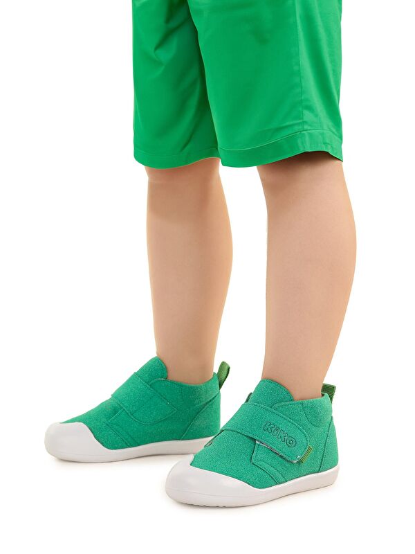 Winnie İlk Adım Cırtlı Erkek Bebek Günlük Bot Ayakkabı - Görsel 3