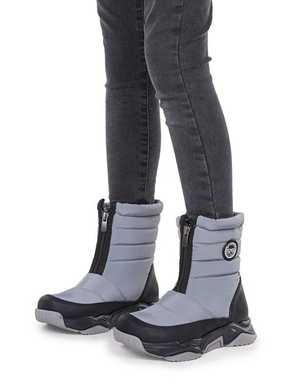 Sumo Fermuarlı Erkek Çocuk Kar Botu - Görsel 4