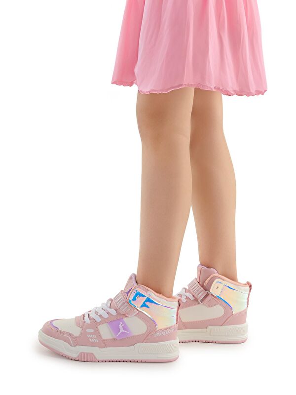 Carla Bağcıklı Basketbol Kız Çocuk Spor Ayakkabı - Görsel 3