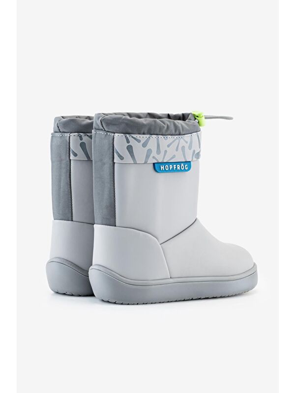 Hopfrög Lacivert Hopfrög Rain Süper Boots Suya Ve Soğuğa Dayanıklı Barefoot Çocuk Botu