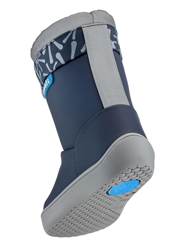 Hopfrög Lacivert Hopfrög Rain Süper Boots Suya Ve Soğuğa Dayanıklı Barefoot Çocuk Botu
