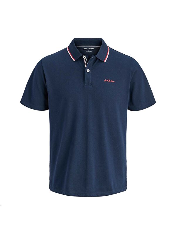Jack & Jones Blaze Erkek Lacivert Polo Yaka Tişört