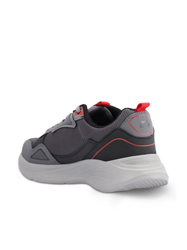 GAIN GA Erkek Sneaker Ayakkabı Koyu Gri / Siyah - Görsel 4