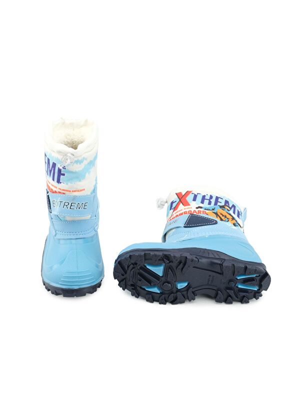 Kışlık Erkek Çocuk Extreme İçi Pelüşlü Su Geçirmez Kar Bot Çizme - Görsel 6