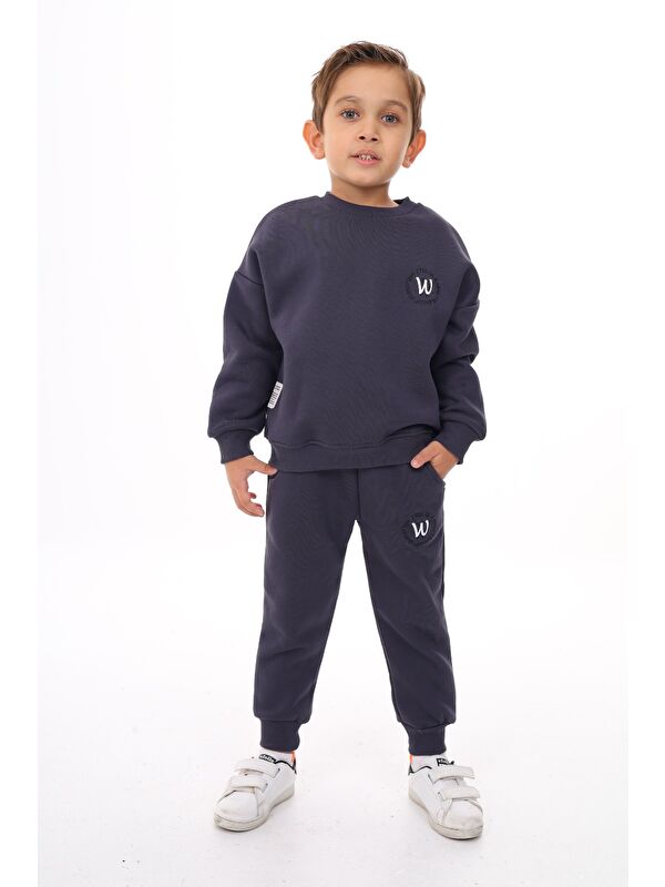 Toontoykids Erkek Çocuk Nakışlı Eşofman Takım