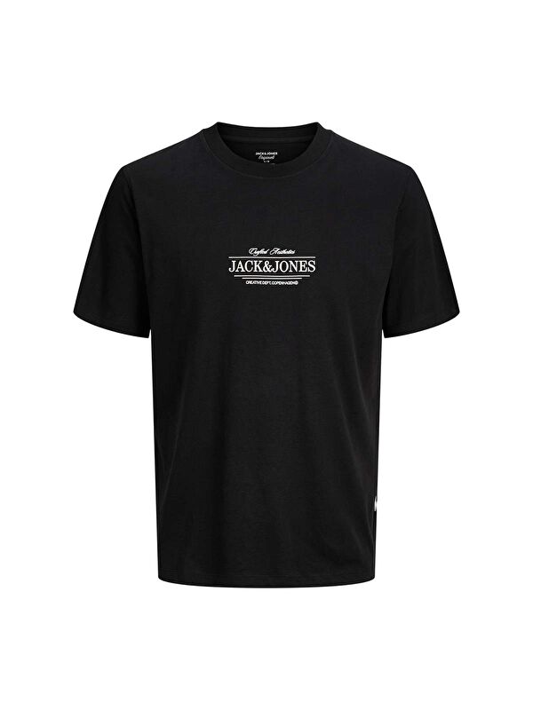 Jack & Jones Cassis Minimal Erkek Siyah Tişört