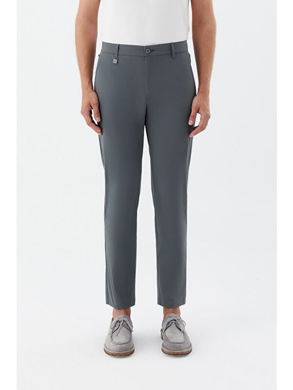 Sabri Özel Haki Chino Erkek Pantolon – Regular Fit