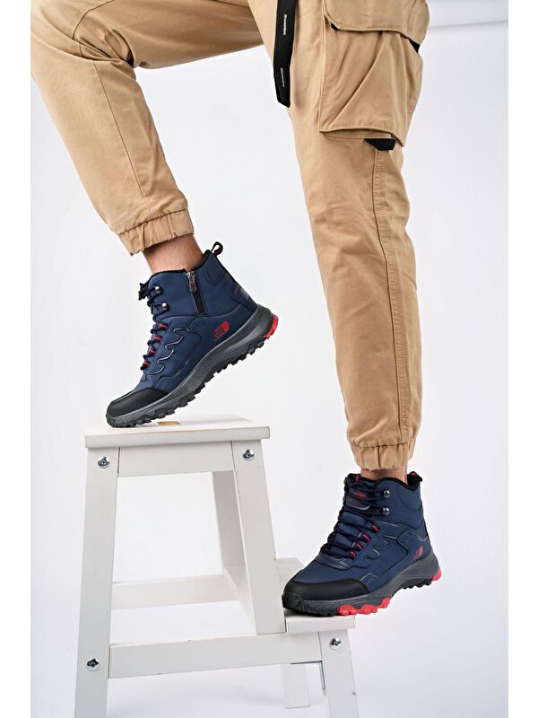 Alaska Unisex Trekking Outdoor Bağcıklı Yandan Fermuarlı Kışlık Bot - Görsel 5