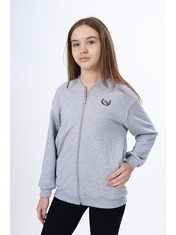 Toontoykids Kız Çocuk Baskılı Hırka