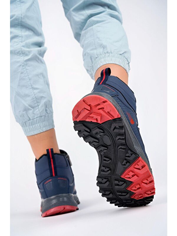 Alaska Unisex Trekking Outdoor Bağcıklı Yandan Fermuarlı Kışlık Bot - Görsel 6