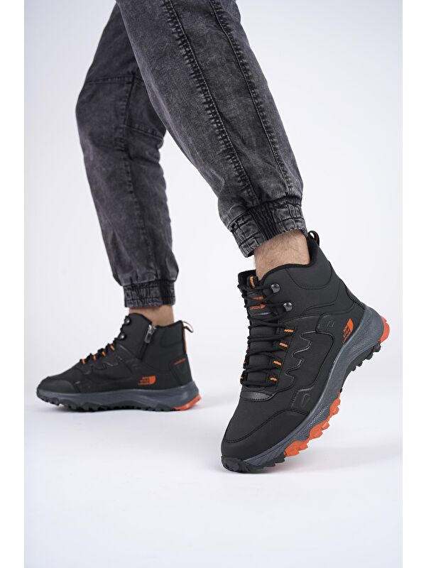 Alaska Unisex Trekking Outdoor Bağcıklı Yandan Fermuarlı Kışlık Bot - Görsel 3