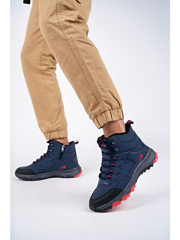 Alaska Unisex Trekking Outdoor Bağcıklı Yandan Fermuarlı Kışlık Bot - Görsel 7