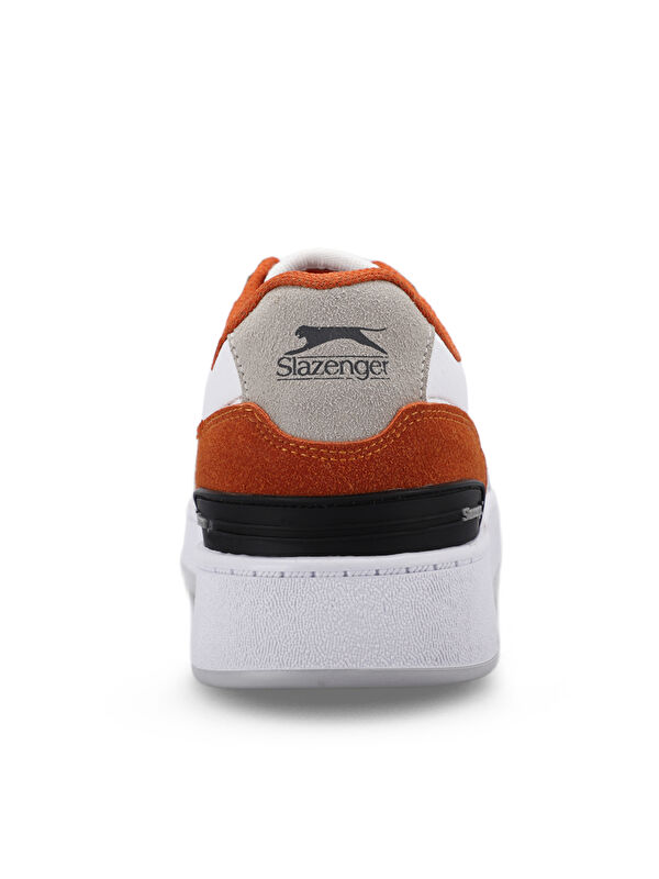 DAPHNE Kadın Sneaker Ayakkabı Beyaz / Turuncu - Görsel 7